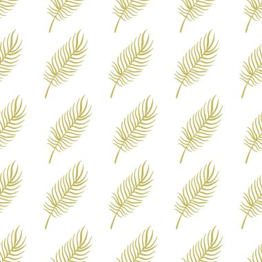 Palmiye ağaçları izole edilmiş, pürüzsüz izler bırakır.