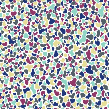 Elle çizilmiş soyut, dikişsiz desen