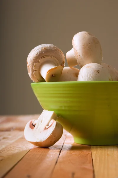 Taze şampiyon mantarları