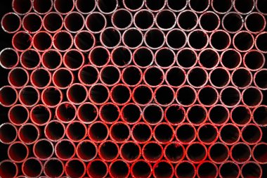 demir boru yığını