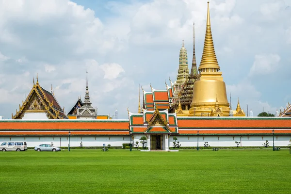 Wat Phra Kaew, Templo da Esmeralda Buda, Bangkok, Tailândia. — Fotografia de Stock