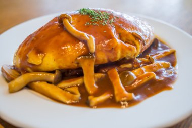 demiglace sosu omurice