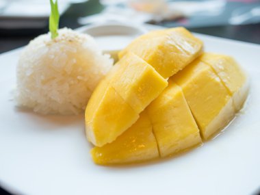 Mango pilavı, Tayland tatlısı.