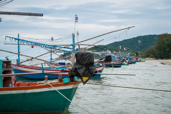 Régi thai horgászcsónak — Stock Fotó