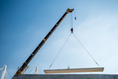 Vinç kaldırma çimento blok