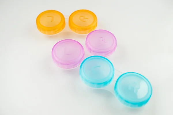Contact lens cases — Stock Photo, Image