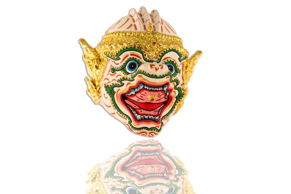 Tailandês ramayana máscara figurine — Fotografia de Stock