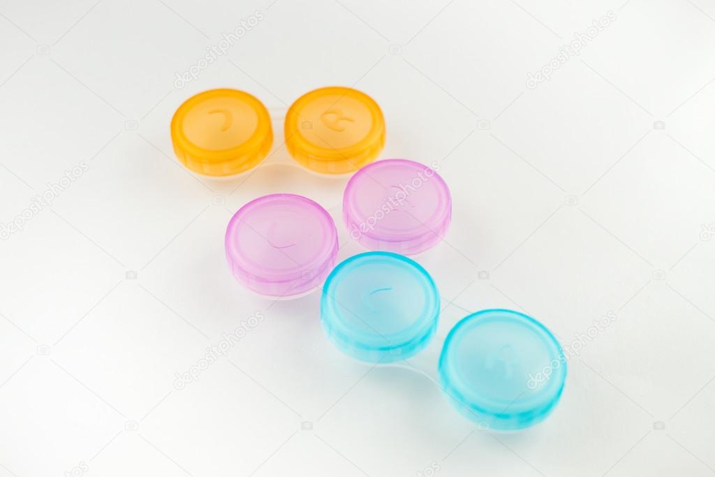 Contact lens cases