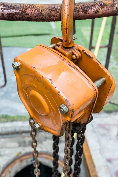 Rusty crane — Stock Photo, Image