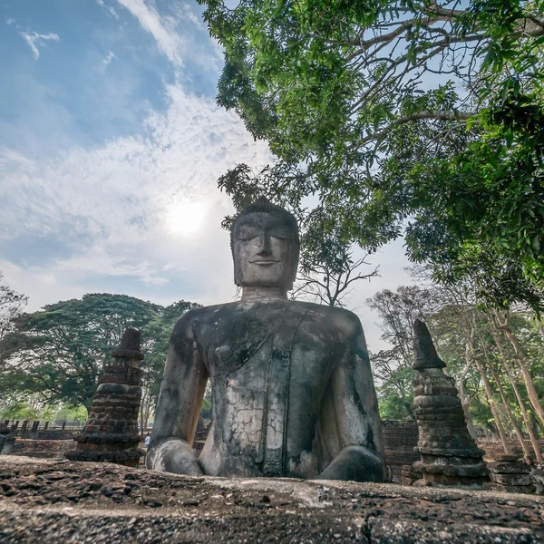 Antik Buda kamphaengphet tarihi park, Tayland — Stok fotoğraf