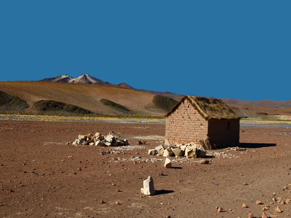 Altiplano-Hütte — Stockfoto
