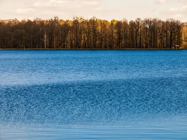 Water and trees in autumn time — Stock Photo, Image