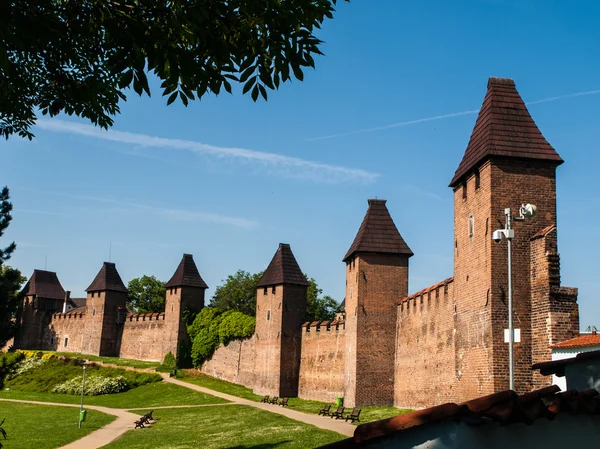 Town fortification in Nymburk — Stock Photo, Image