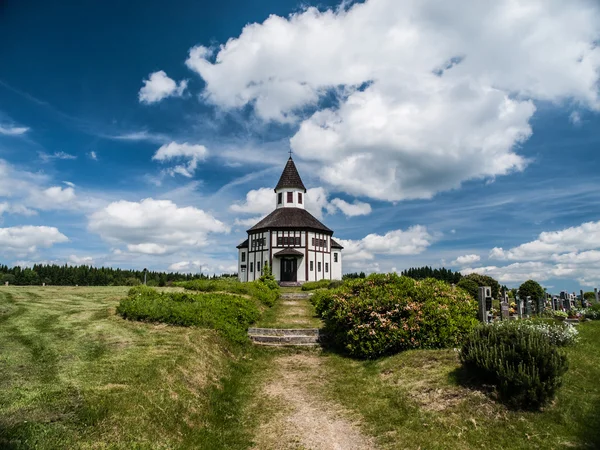 Catholic chapel in Korenov — Stock Photo, Image