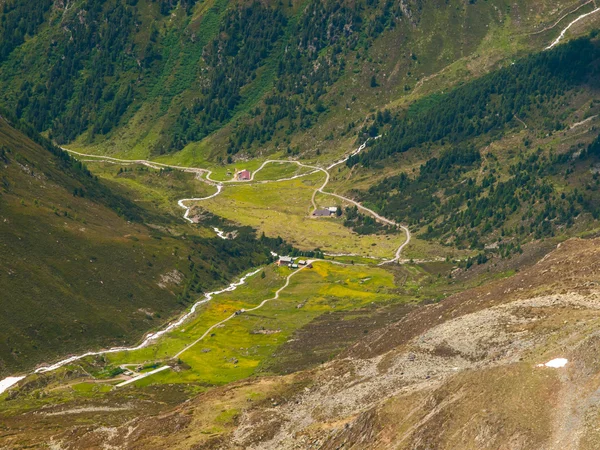 Alpine Valley — Stockfoto
