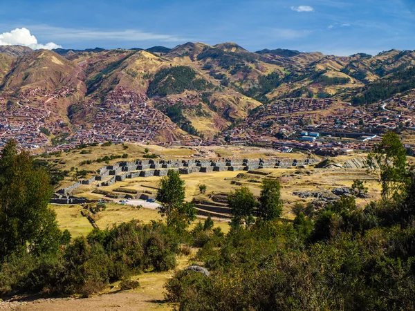 Cusco en sacsayhuaman — Stockfoto