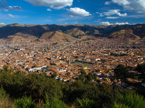 Cusco - genel görünümü — Stok fotoğraf