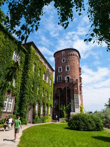 Sandomierska Tower on Wawel castle — Stock Photo, Image