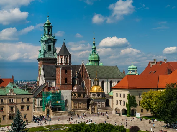 Zamek na Wawelu w Krakowie — Zdjęcie stockowe