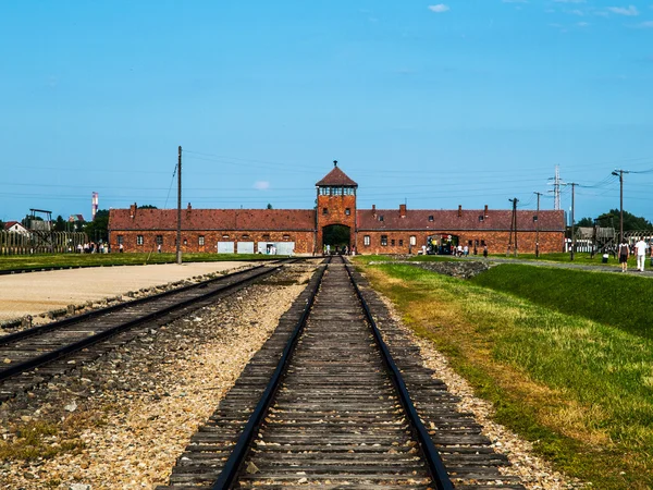 Birkenau koncentrationsläger — Stockfoto