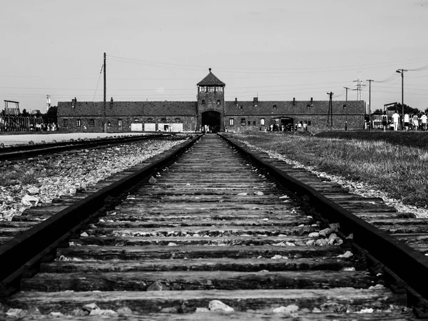 Campo di concentramento di Birkenau — Foto Stock