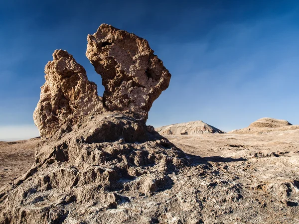 Strana formazione rocciosa — Foto Stock