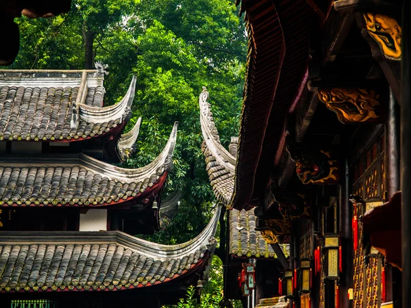 Typical chinese roofs — Stock Photo, Image