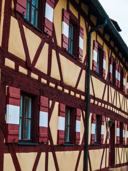 Typical timbered house in Germany — Stock Photo, Image