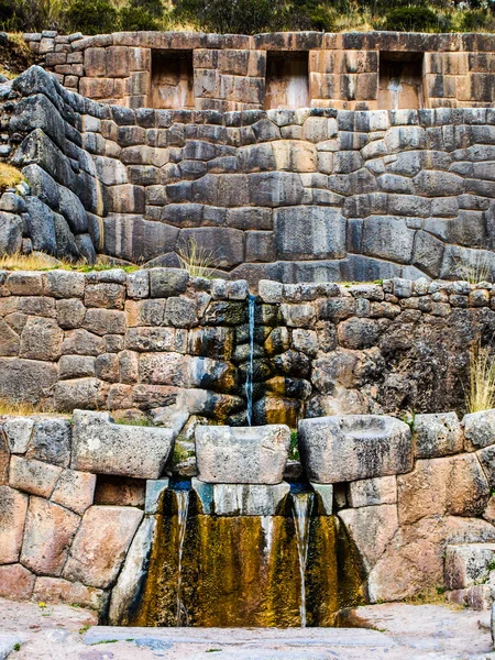 Inca's bath - Tambomachay — Stock Photo, Image