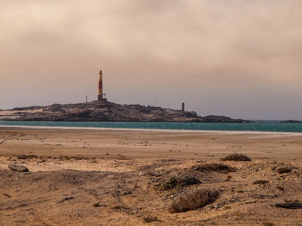 Lighthouse at Diaz Point — Stock Photo, Image