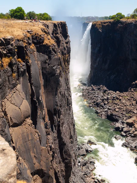 Victoria falls kanion — Zdjęcie stockowe