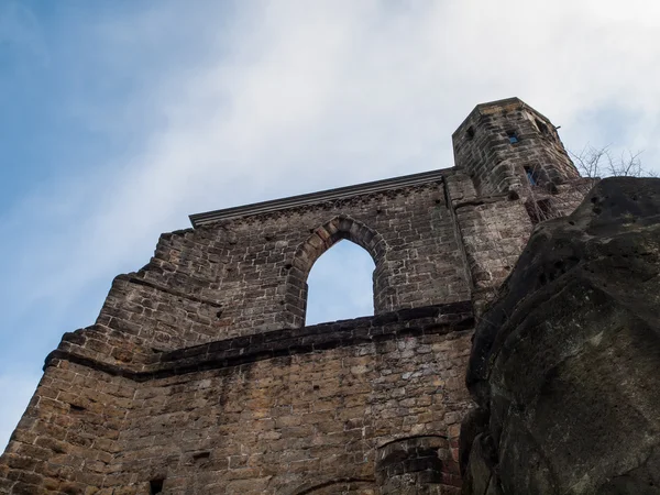 Руины Ойбинского монастыря — стоковое фото
