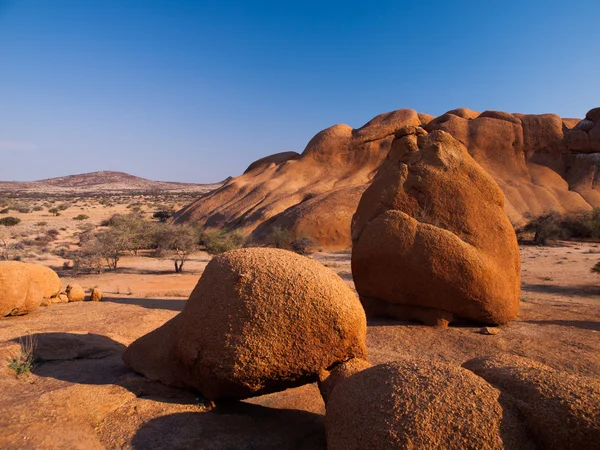 Spitzkoppe 지역에서 거 대 한 pondoks — 스톡 사진