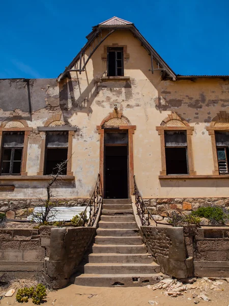 Του εφοδιαστή σπίτι στην πόλη-φάντασμα kolmanskop — Φωτογραφία Αρχείου