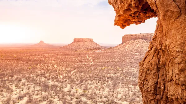 Paesaggio roccioso di Damaraland in Namibia — Foto Stock