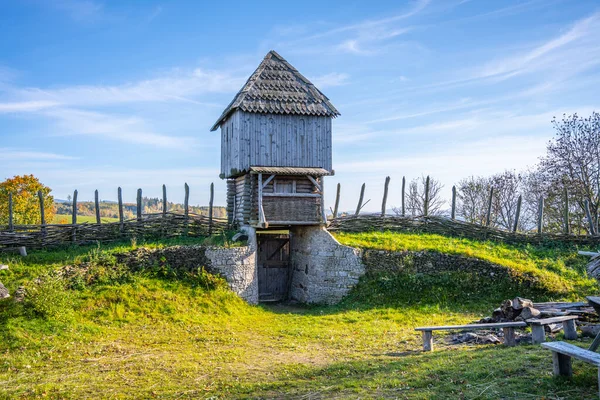 Aldea fortificada medieval Curia Vitkov —  Fotos de Stock