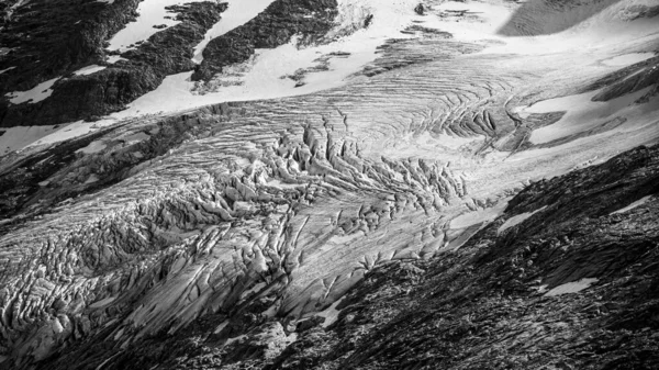Lodowiec górski w Alpach Austriackich — Zdjęcie stockowe
