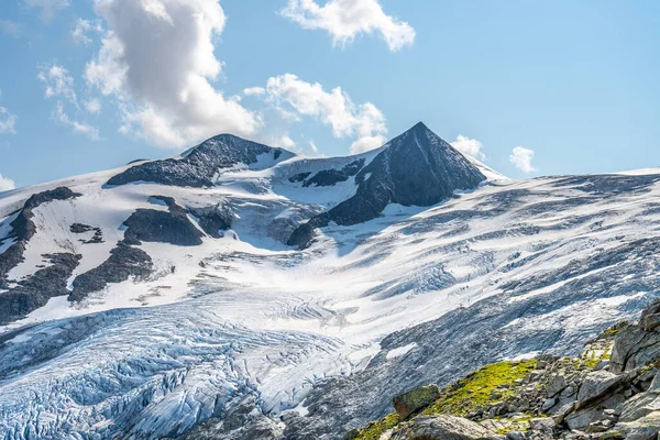 奥地利阿尔卑斯山山区冰川 — 图库照片