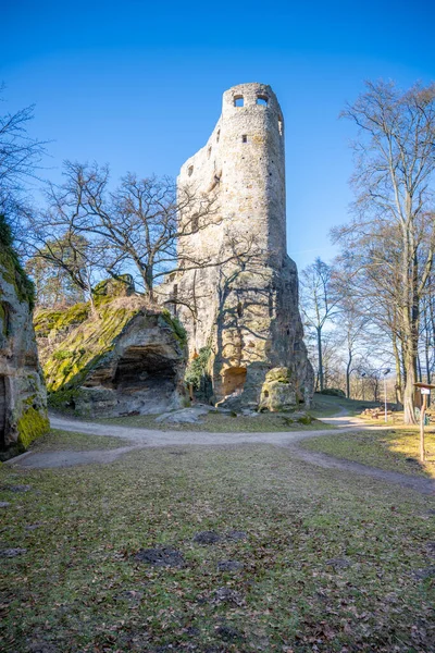 Ruinas medievales del castillo de Valecov —  Fotos de Stock