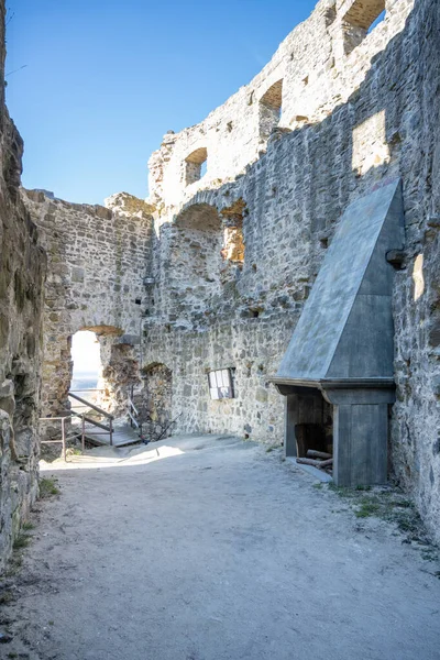 Mediaeval ruins of Valecov Castle — Stock Photo, Image