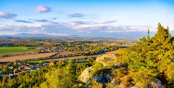 Панорама Богемського Раю — стокове фото