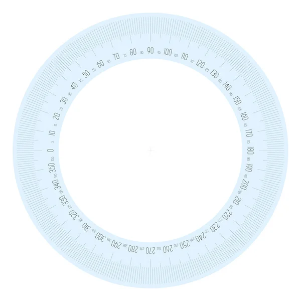 Instrument de mesure complet 360 degrés — Image vectorielle