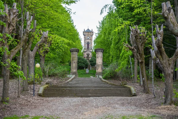 Calvary Chapel Holy Cross Jiretin Pod Jedlovou Czech Republic — Stock Photo, Image