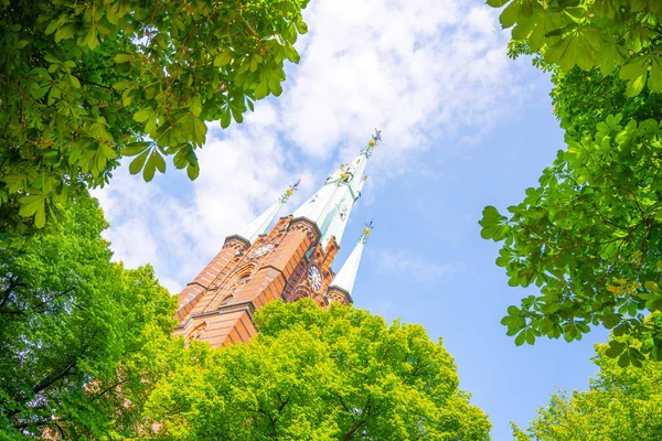 스웨덴어 세인트클레어 Klara Kyrka Stockholm Sweden — 스톡 사진