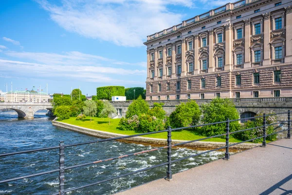 Parliament House Swedish Riksdagshuset Sede Del Parlamento Suecia Swedish Riksdag — Foto de Stock