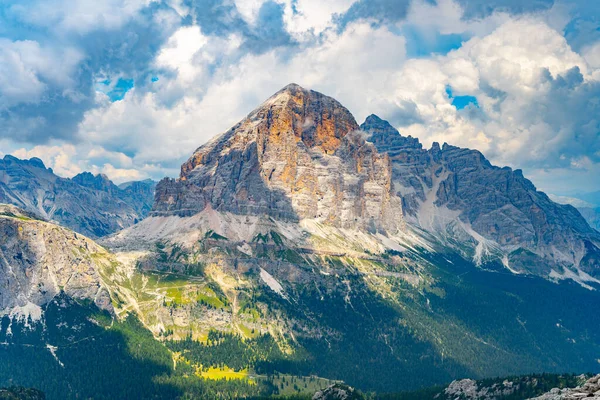 Tofana Rozes Panoramic View South Dolomites Italy — Stock fotografie
