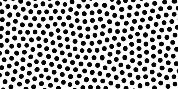 Black Orderless Spots Background Abstract Organic Vector Backdrop — Image vectorielle