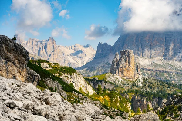 Tofana Rozes Cinque Torri Dolomites Italy — Stock fotografie