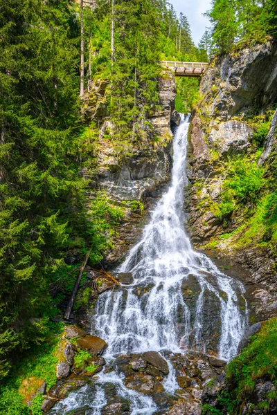 Riesach Waterfall Untertal Valley Rohrmoos Untertal Schladminger Alps Austria — ストック写真