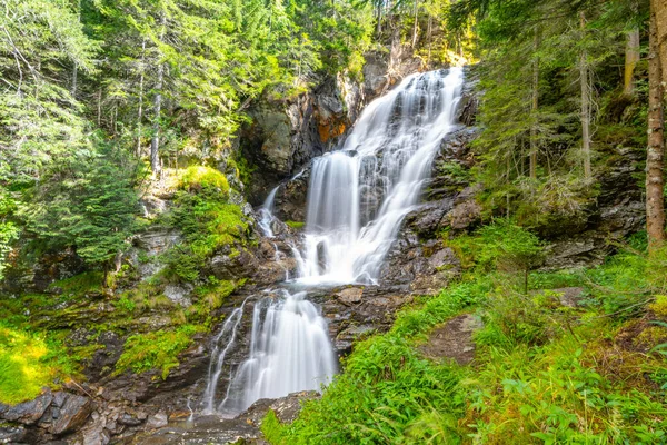 Riesach Waterfall Untertal Valley Rohrmoos Untertal Schladminger Alps Austria — Zdjęcie stockowe